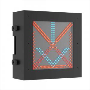 China 800*800mm LED Lane Control Signs Red Cross Green Arrow Signal supplier