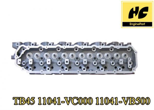 TB45 11041-VC000T / 11041-VB500 Nissan Cylinder Head / Aluminium Cylinder Head