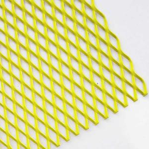 China Framed A3003 Powder Coating Expanded Aluminum Mesh For Building Cladding Facade supplier