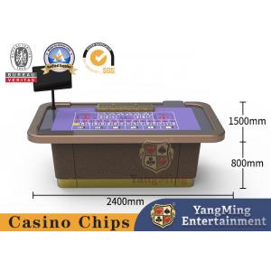China Traditional Classic Size Dice Treasure Casino Poker Table Gambling Professional Customized Poker Game supplier