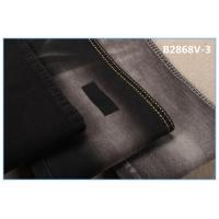China 9.3 Oz Jeans Sulfur Black Stretch Denim Material Fabric 72 Ctn 26 Poly 2 Spx on sale