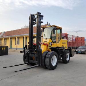 China Red Industrial Forklift Truck 98KW 6 Ton Forklift Reach Truck supplier