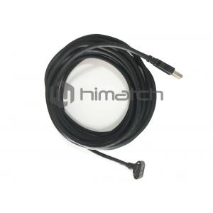 China 5 Meters USB3 A to Micro B Down Angeled Cable with Screws for Industrial Camera supplier