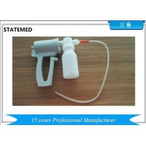 China White Manual Sputum Suction Machine Lightweight With 1 Year Warranty supplier