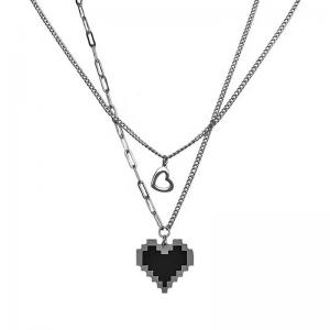 Mosaic Heart Necklace Jewelry  Sterling Silver Jewellery  rhodium  Plated