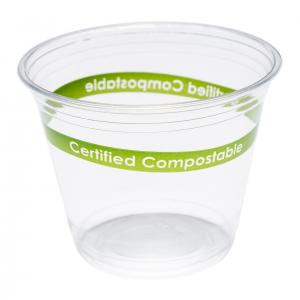 China Bulk Clear Biodegradable PLA Cups For Espresso Coffee Customized supplier