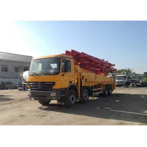 320kw Compact 46m Cement Boom Truck Actors 4141 For Concrete Transmission