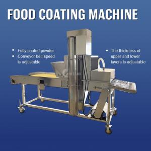 Automatic Batter Breading Machine For Fried Onion Rings Chicken Tempura