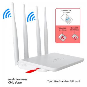 China 3G 4G LTE FDD TDD CAT4 2.4G 300Mbps WiFi CPE Modem For Home supplier