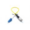 FTTH Low loss fiber optic patch cord single mode LC-FC optical fiber jumper