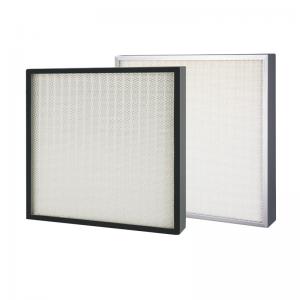 Pharmaceutical UL Cleanroom HEPA Filter Mini Pleated Gel Seal Media