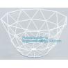 Home kitchen 3 tiers fruits vegetables storage metal wire hanging fruit Basket,