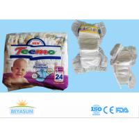 China Magic Tape Infant Baby Diapers / Disposable Baby Nappies With OEM Service on sale