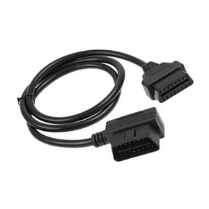 China OBD OBD-II J1962 Right Angle Male to Female Extension Round Cable wholesale