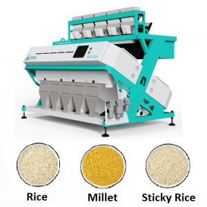Black / Red / White Rice Millet Processing Machine For Rice Mill