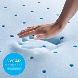 China Chapéu de coco grosso durável do colchão da espuma, colchão dobro azul Ventilable da espuma supplier