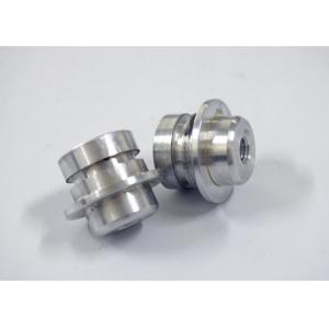 China CNC Small Metal Machined Parts Aluminum Turning Components Silver Customized Size supplier