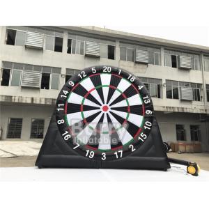 Outdoor Inflatable Interactive Games Customized Giant Dart Board Football Darts