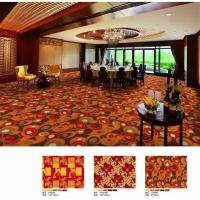 China Classical Nylon Polyester Carpet Colorful Circle Pattern Jacquard Style on sale