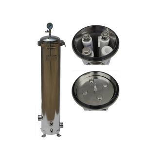 Efficient Industrial Water Filtering Stainless Steel Material and Large Capacity