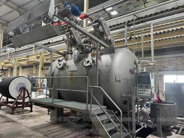 Máquina de teñido de flujo de aire líquido de doble uso Máquina de teñido de ahorro de energía de alta eficiencia