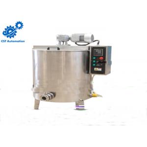 China Cylindrical Chocolate Making Machine Storage Tank 3kW Electrical Heating Power supplier
