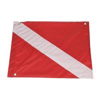 China Polyester Boat Diving Flag Pantone Color Silk / Digital / Sublimation Printing on sale