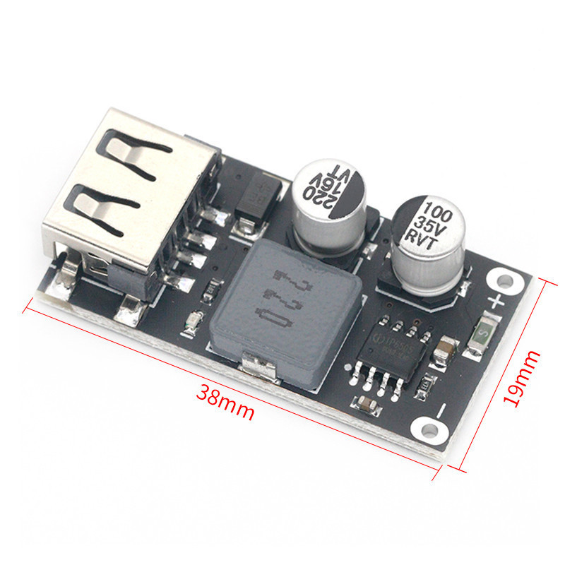 急速充電回路板 電源モジュール 24V から USB QC3.0 QC2.0 変換器