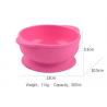 China Food safety , Easy Clean , Unbreakable , Silicone Baby Meal Bowl , Suction To Table wholesale