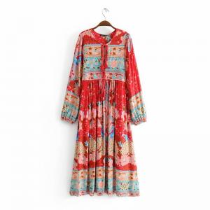 China Wholesales Bohemian Cotton Dress supplier