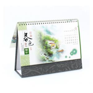2018 calendar printing company, printing factory, calendar note printing, China printing factory