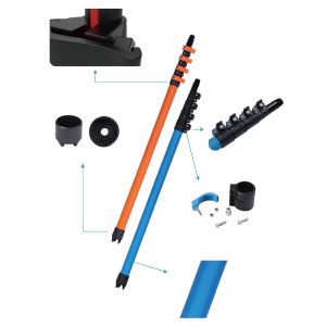 China 3K Plain carbon fibre pole easy to handle engineered to provide maximum strength and lightweight performance for commercial wholesale