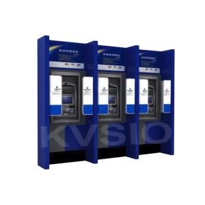 China Outdoor Banking Automated Teller Machine With Decoration Protective Kiosk supplier