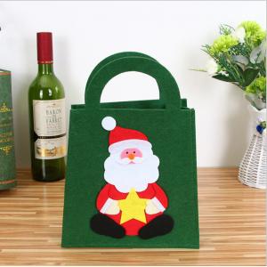 China 20*28cm Felt Tote Bag Cartoon DIY Designer Christmas Handbags supplier