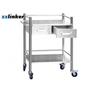 China Rear Dental Furniture Cabinets 2 Drawers With Wheels Dental Tool Filing Surgical supplier