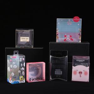 Custom Logo PET Acetate Folding Plastic Box Clear Recyclable For Packaging