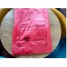 China Semi Water Dissolvable Laundry Bags Red Colour LDPE Material For Hospital wholesale