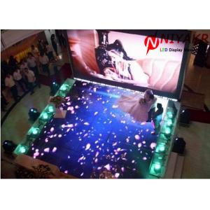 Interactive P6.25 LED Dance Floor Lights Portable Disco Floor 25600 Dots/m2