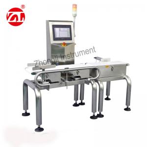 China Solid SUS304 Structure Conveyor Belt Check Weighing System Machine supplier