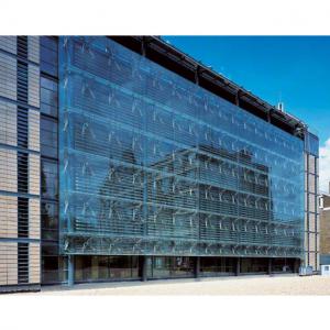 China Architectural 4mm 5mm Aluminum Curtain Wall Facade supplier