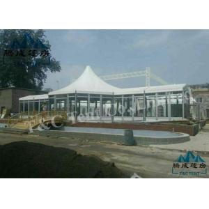 China Luxury Decoration Bell Tent Hotel , Selectable Size Outdoor Event Tent supplier