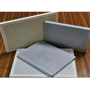 China El SGS 1.5m m del aislamiento sano perforó el panel de techo de aluminio PVDF cubrió supplier