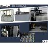 PLC control Automatic card punching machine for PET material three dies method