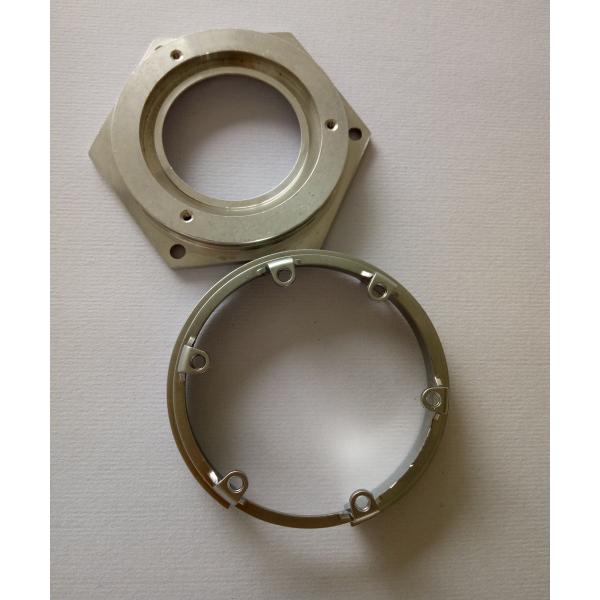 Buy cheap Silver Color Metal Stamping Parts , Sheet Metal Fabrication For Machinery Spare Parts from wholesalers