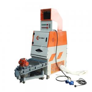 China Home Mini Copper Wire Recycling Machine Cable Granulator with Automatic Function supplier