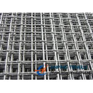 China SS, Al, Cu, Ni Intermediate Crimped Wire Mesh, 5-100mm Opening, 0.6-5.8mm Wire wholesale