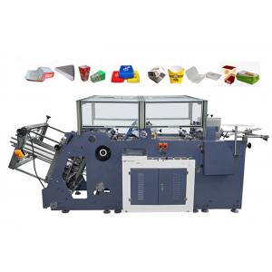 220V / 380V 50 HZ Paper Lunch Box Machine , Lunch Box Forming Machine