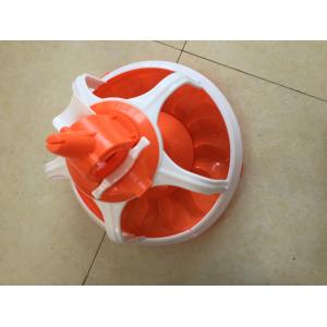 Floor Raising Deep Litter System Chicken Feed Pan In Poultry