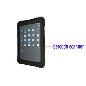 Waterproof Rugged Tablet With Barcode Scanner , Android Barcode Scanner Tablet