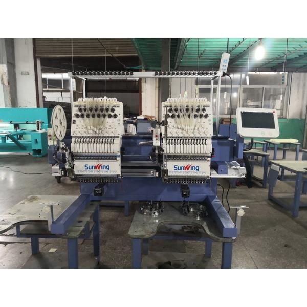 China 15 máquina principal Emb do bordado do chapéu das agulhas dois 3D. Área 500 x 450mm supplier